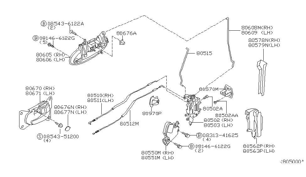 Visual Breakdown Nissan Altima Parts Diagram