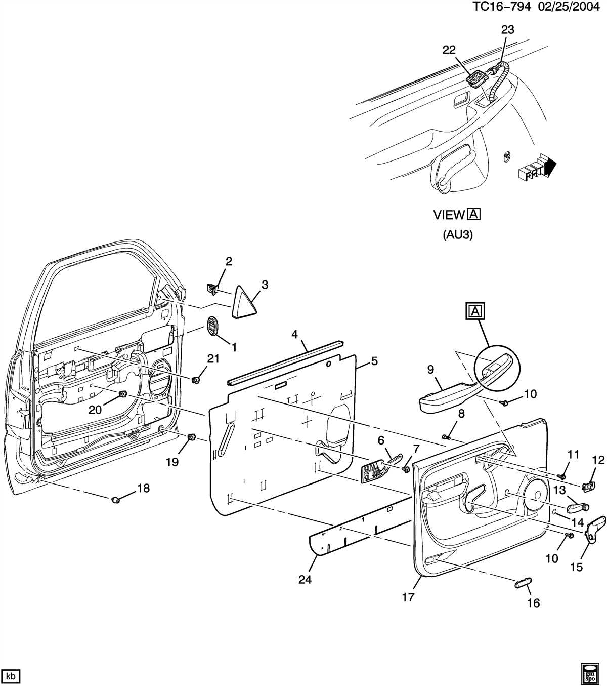 Exploring The Inner Workings Of The Chevy Silverado Door With OEM Parts