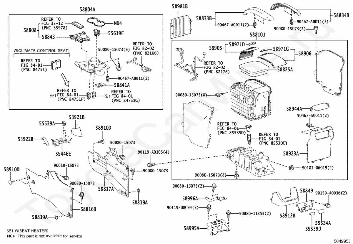 Exploring The Toyota Highlander S Parts Diagram A Detailed Breakdown