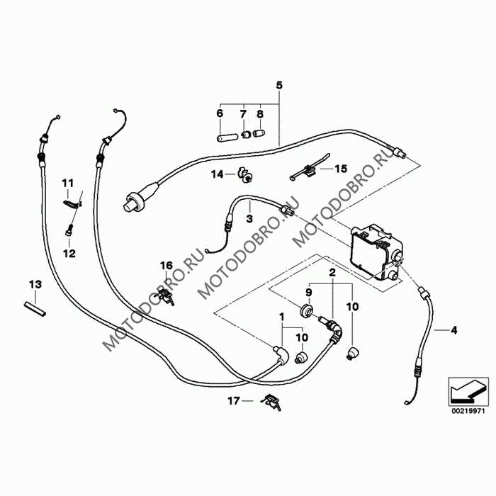 Illustrated Breakdown Of BMW R1200RT Parts