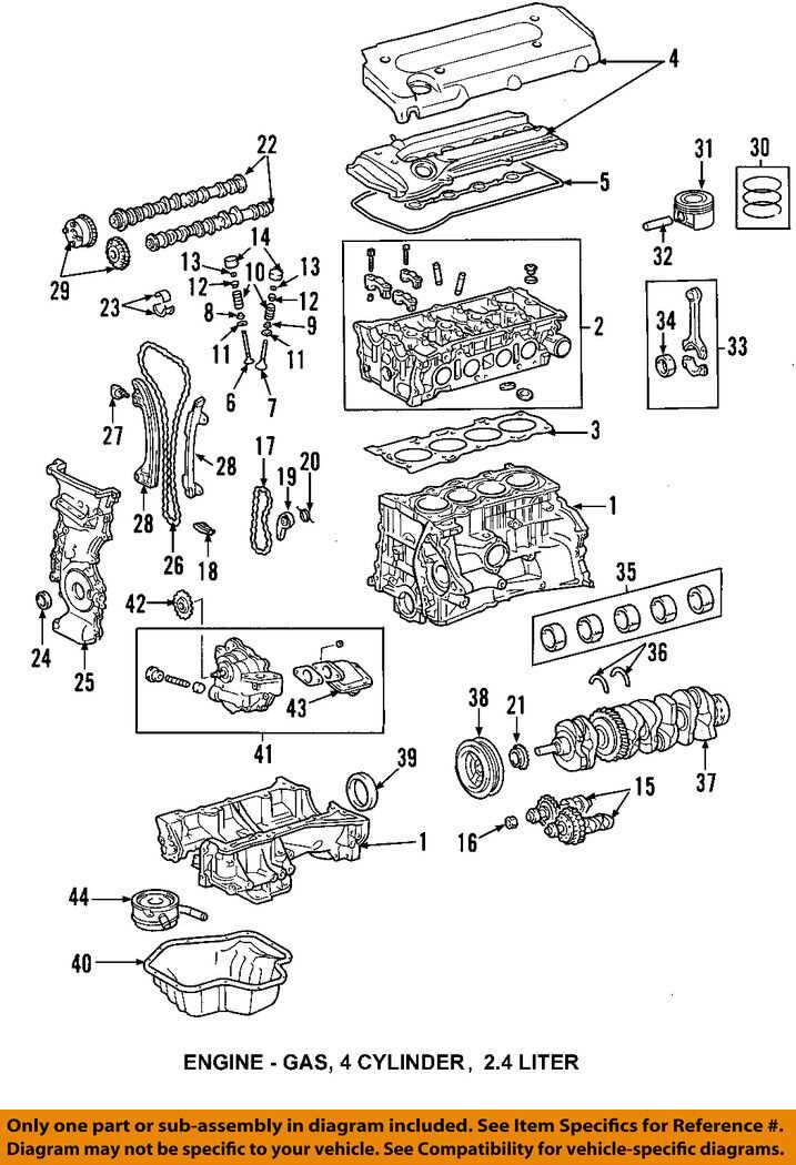 Exploring The Engine Parts Diagram Of The Toyota Camry