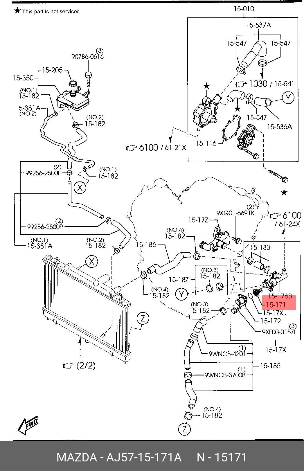 Exploring The Detailed Parts Diagrams Of A Mazda