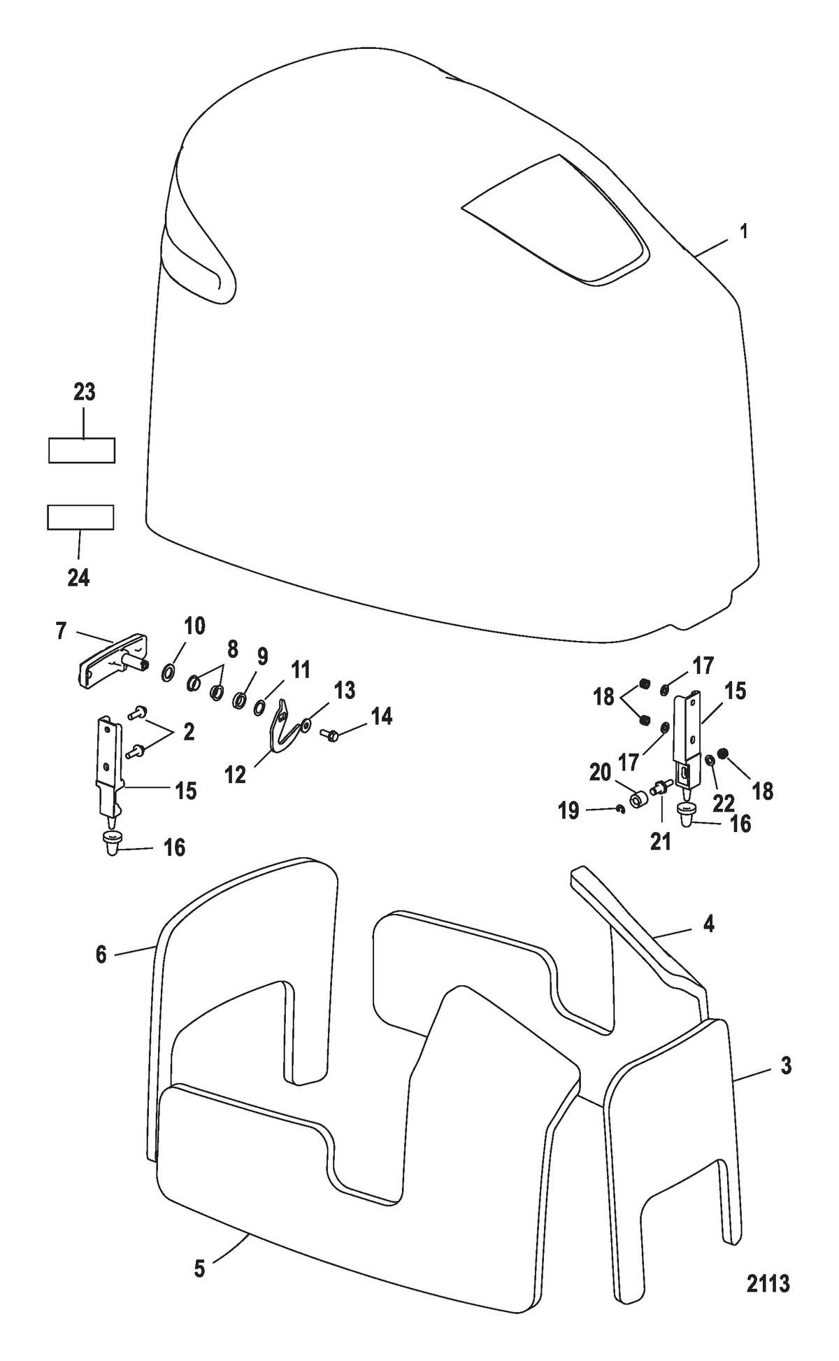 Exploring The Inner Workings Of A Mercury Mariner Parts Diagram