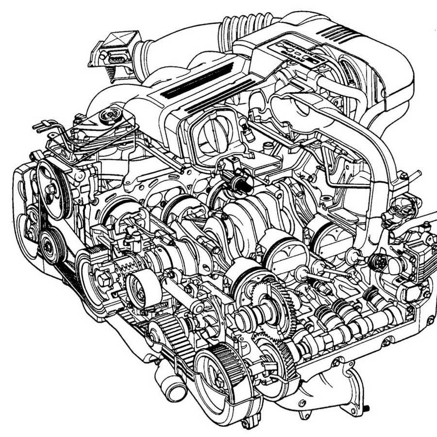 Exploring The Intricate Anatomy Of Subaru Sti A Parts Diagram