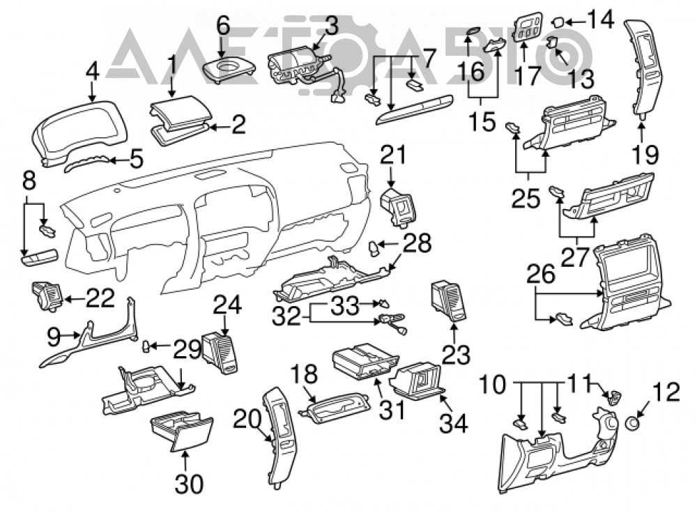 Exploring The Lexus Gx Parts Diagram A Detailed Visual Breakdown