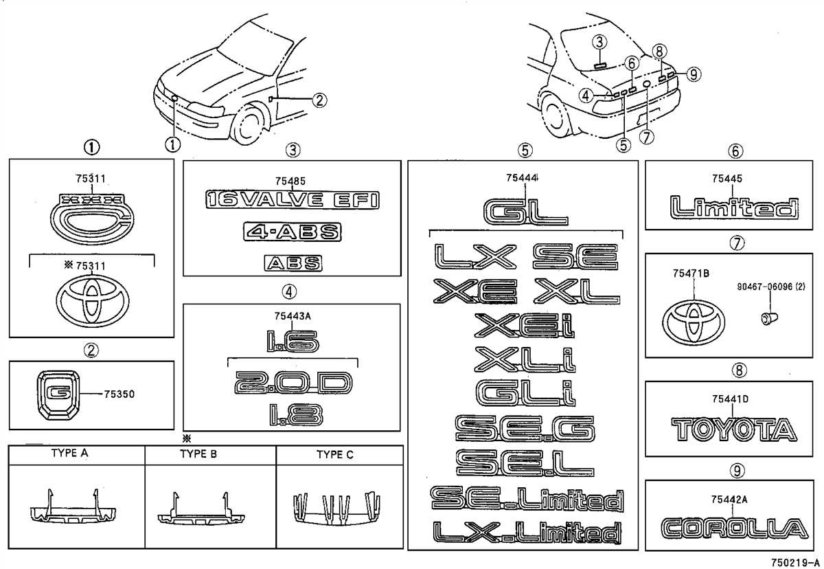 Unveiling The Anatomy Of Toyota Corolla A Visual Guide To Body Parts