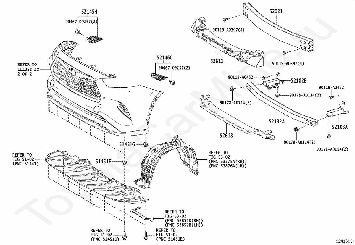 Exploring The Toyota Highlander S Parts Diagram A Detailed Breakdown