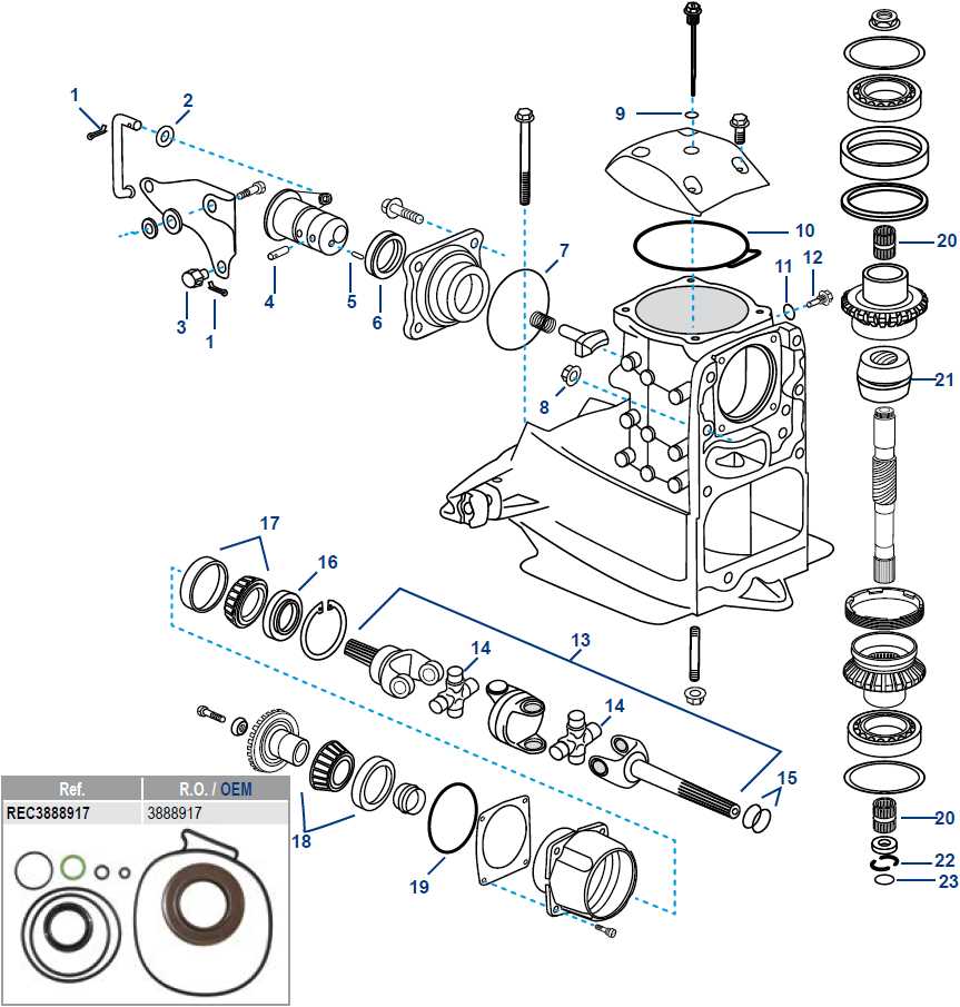 Exploring The Inner Workings Of Volvo Penta Dpsm Transom Shield Parts