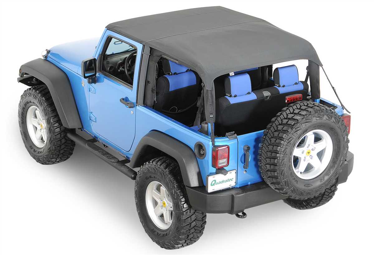 Exploring The Jeep Yj Rampage Wrangler Soft Top Parts Diagram