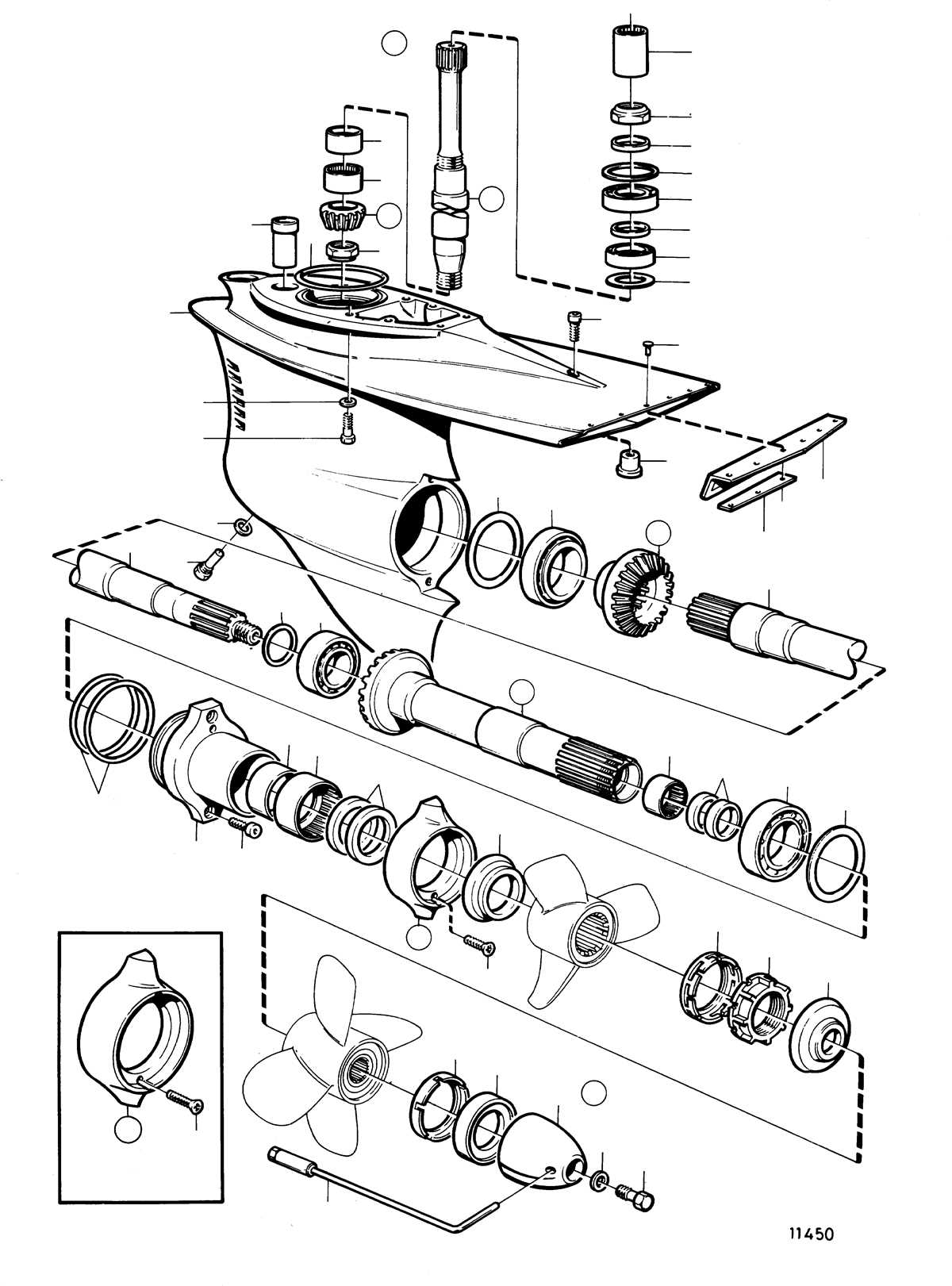 Exploring The Anatomy Of Volvo Penta Dp Gimbal Ring A Parts Diagram